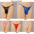 2X Low Waist Ball Underwear for Lingerie (Black/White/Pink/Red/Blue)