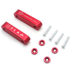 Hood Spacer Riser Red for Acura Integra 1990-2001 (JDM)
