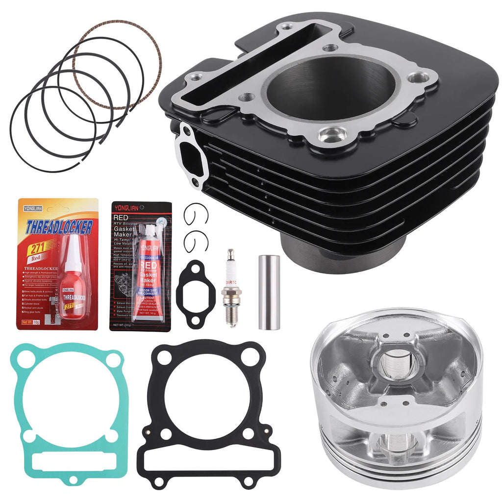 Cylinder Piston Top End Rebuild Kit for Yamaha Big Bear 350 YFM350 (1987–1999)