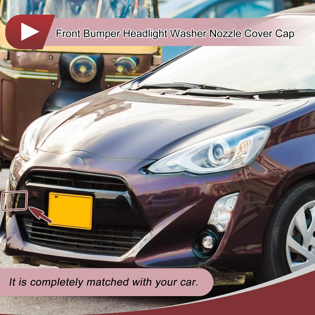 Front Bumper Headlight Washer Nozzle Cover Cap No. 8535452010 for Toyota Aqua (2012–2020)