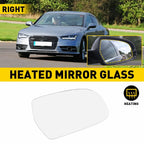 Heated Glass Side Mirror for Audi A3 A4 A5 S4 S5 (2000–2023)
