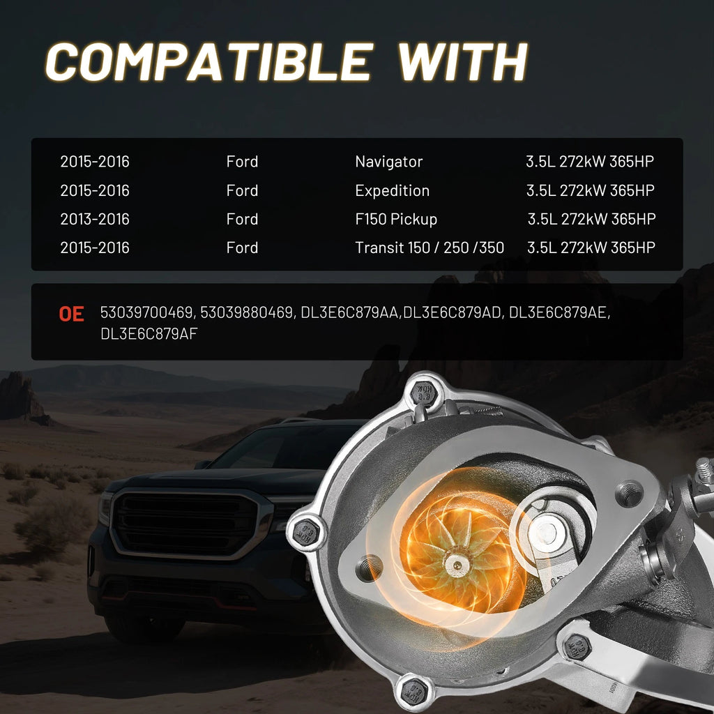 Turbocharger for Ford F150 3.5L V6 (2013–2016) - Left Side