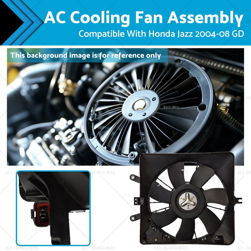 Radiator Cooling Fan Assembly for Honda Jazz (2004–2008)