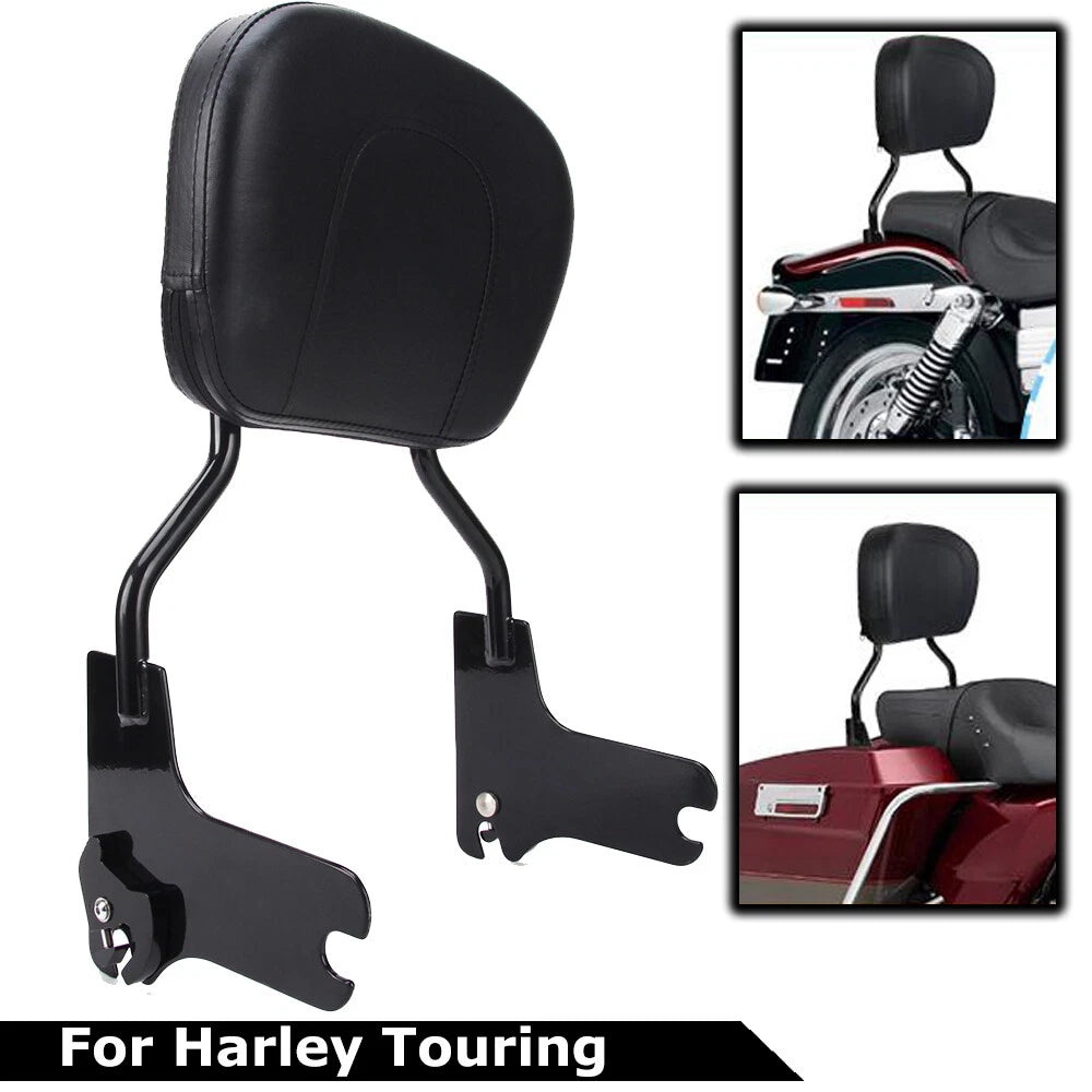 Detachable Sissy Bar Backrest for Harley Road King Electra Glide (1997–2008)