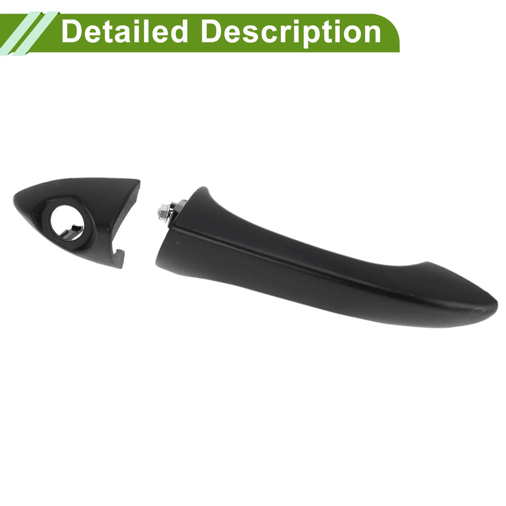 Exterior Door Handle for BMW X5 E53 (2000–2006) 51218243617 Black Front Left