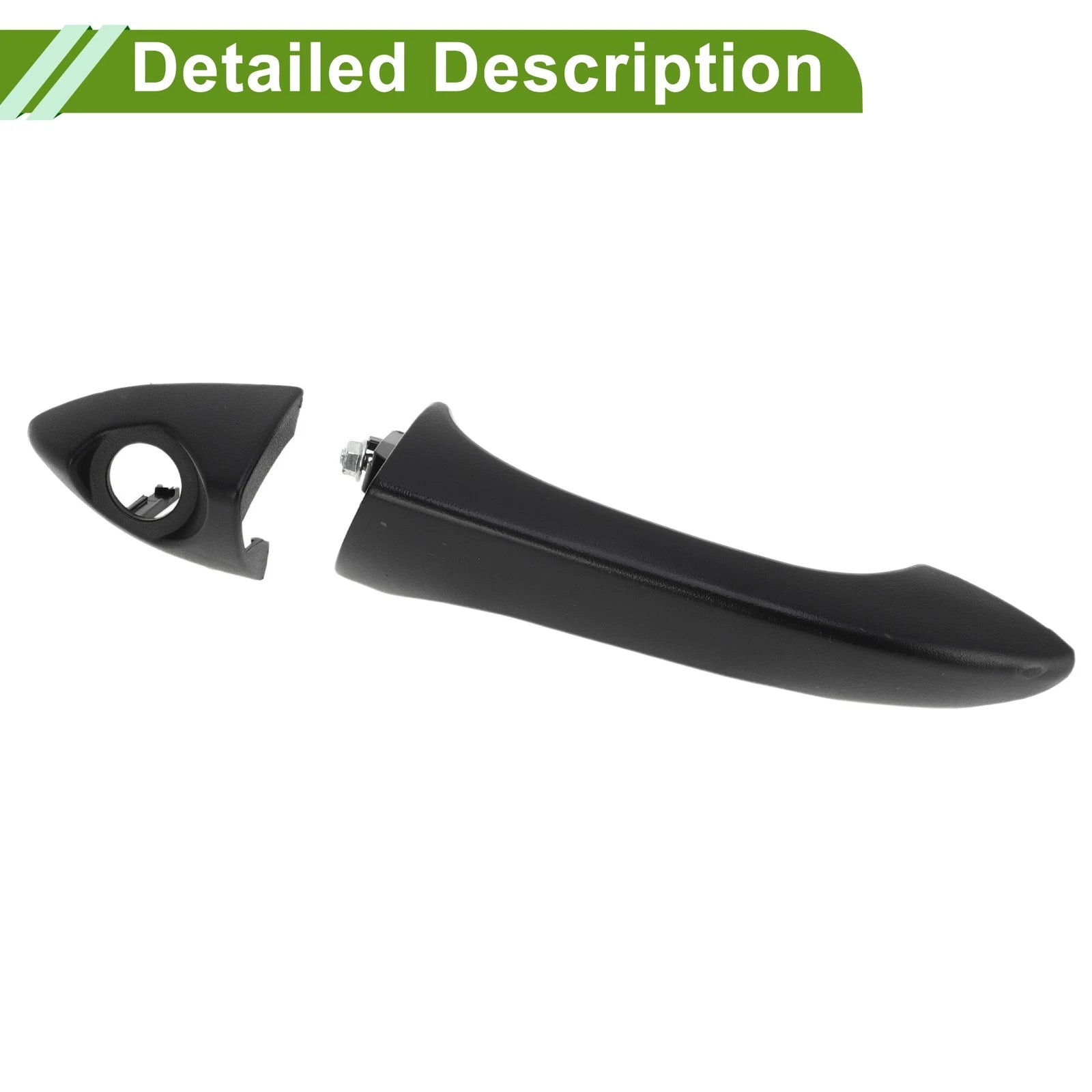 Exterior Door Handle for BMW X5 E53 (2000–2006) 51218243617 Black Front Left