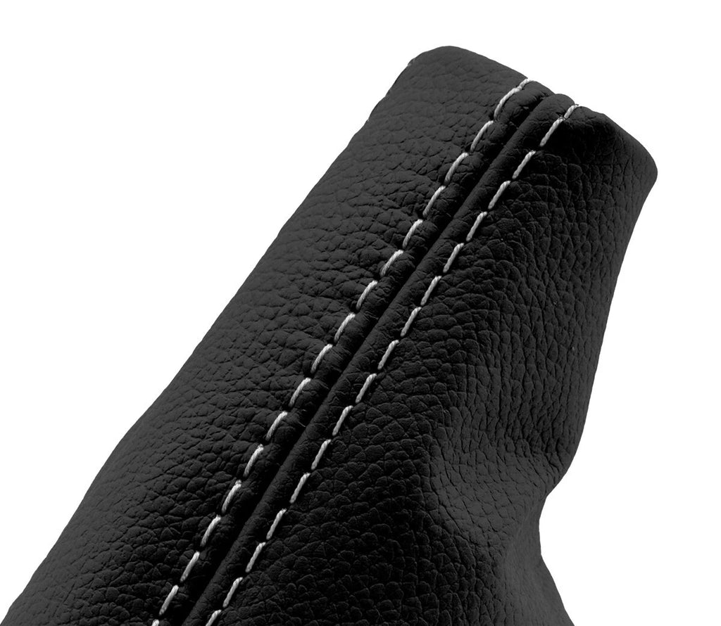 E Brake Boot for Lexus GX470 (2003–2009) Gray Stitch Leather Synthetic