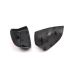 Set of 2 Carbon Fiber Style Side Wing Mirror Caps for BMW F15 X5 F16 X6 X3 X4