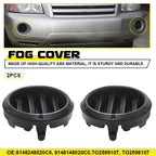 Fog Light Set Cover for Toyota Highlander (2004–2007) Primed Front