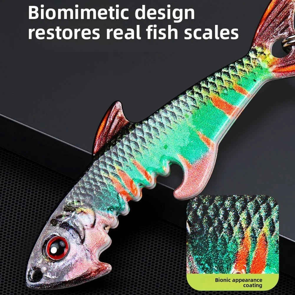 Fish Shaped Bottle Opener for Trout Perch Lovers (12.5 cm, 30 g, Zinc Alloy)