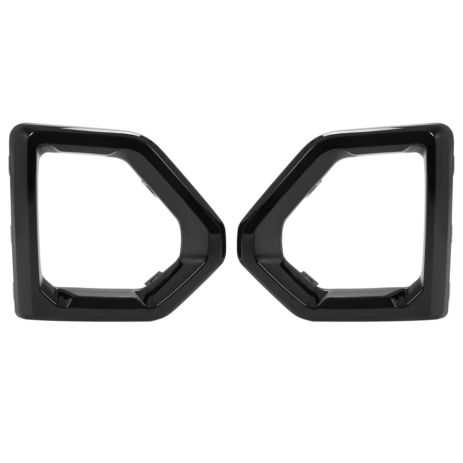 Pair Fog Light Bezel Covers for GMC Sierra 1500 Denali (2019-2022)