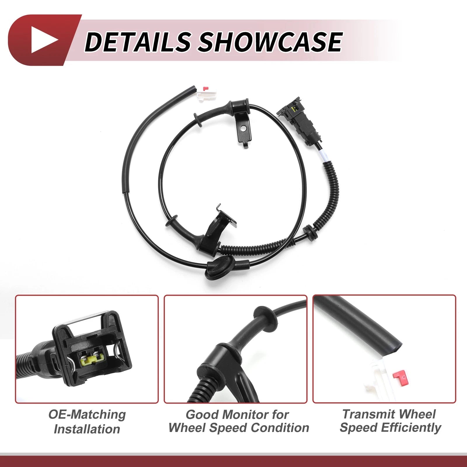 ABS Wheel Speed Sensor No. 919201P000 for Hyundai iX20 (2010–2019)