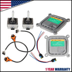 2Pcs Xenon Ballast HID D3S Bulb Wire Kit Control Unit for Ford Flex (2009–2019)