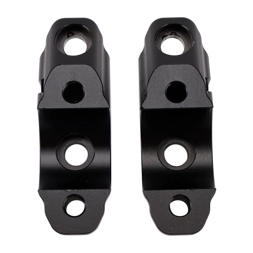 Offset Handlebar Riser 30mm Up 21mm Back Black for Yamaha Ténéré 700 (2019–2025)