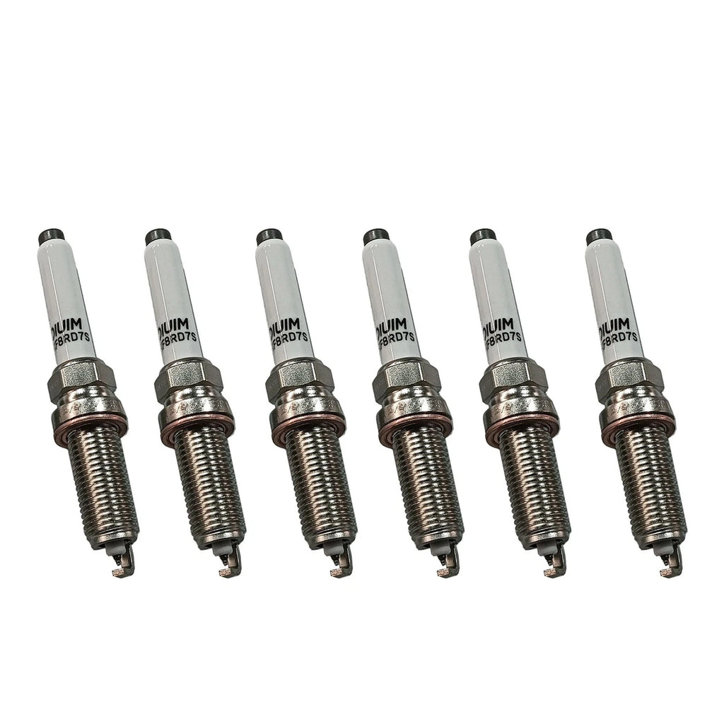 6x Spark Plugs for Mercedes-Benz C300 E43 AMG GLE550e SL400 (2015–2020) SILZKFR8D7S