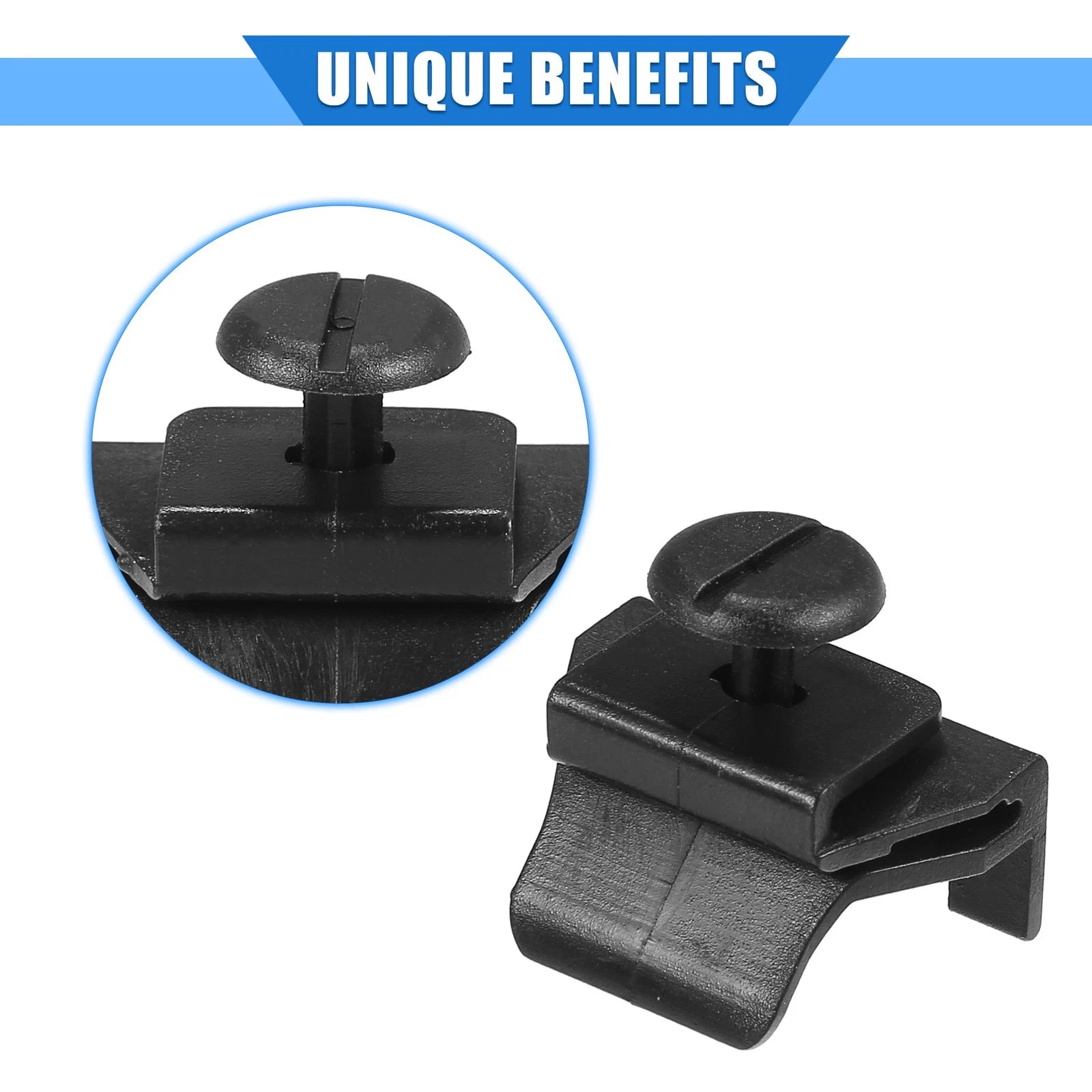 Set of 10 Front Fender Bumper Cover Clips for Toyota Camry (2004–2011)