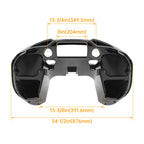 Vivid Black Inner & Outer Front Fairing for Harley Road Glide FLTRX (2015–2024)