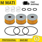Set of 3 Oil Filter Springs & O-Rings for Suzuki LS650 LS650F LS650P (1986–2004)