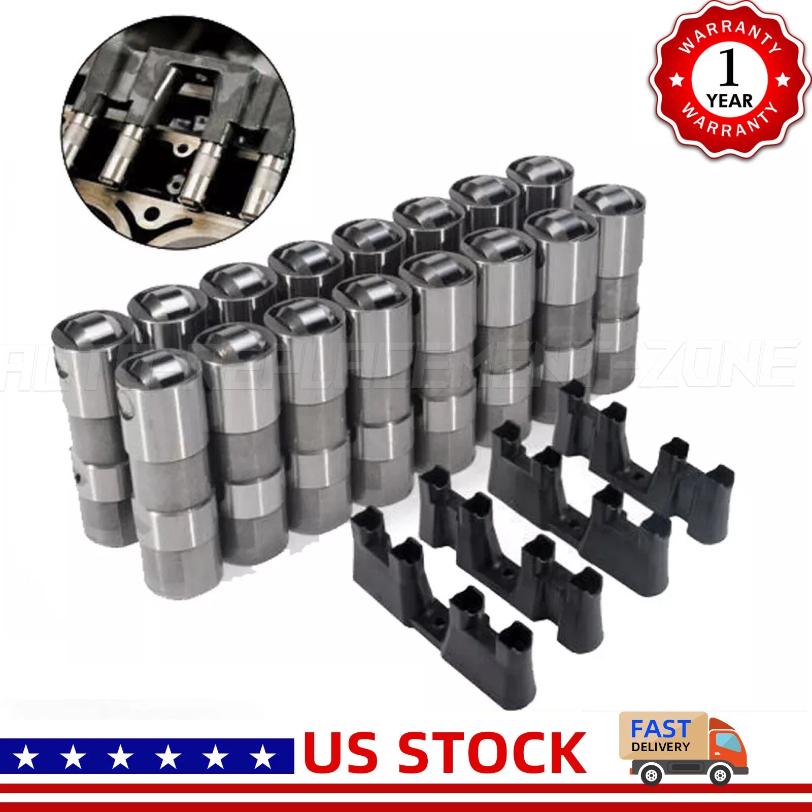 Hydraulic Roller Valve Lifters for GM LS7 (2001–2023) LS/LQ 4.8/5.3/5.7/6.0/6.2L