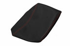 Leather Console Lid Armrest Cover for BMW E81 E82 E87 (2004–2013) Red Stitch