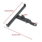 Trailer Hitch for EZGO RXV (2008–Present) Black Bumper Mount