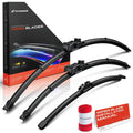 Set of 3 Windshield Wiper Blades for BMW X5 X6 (2019–2024)
