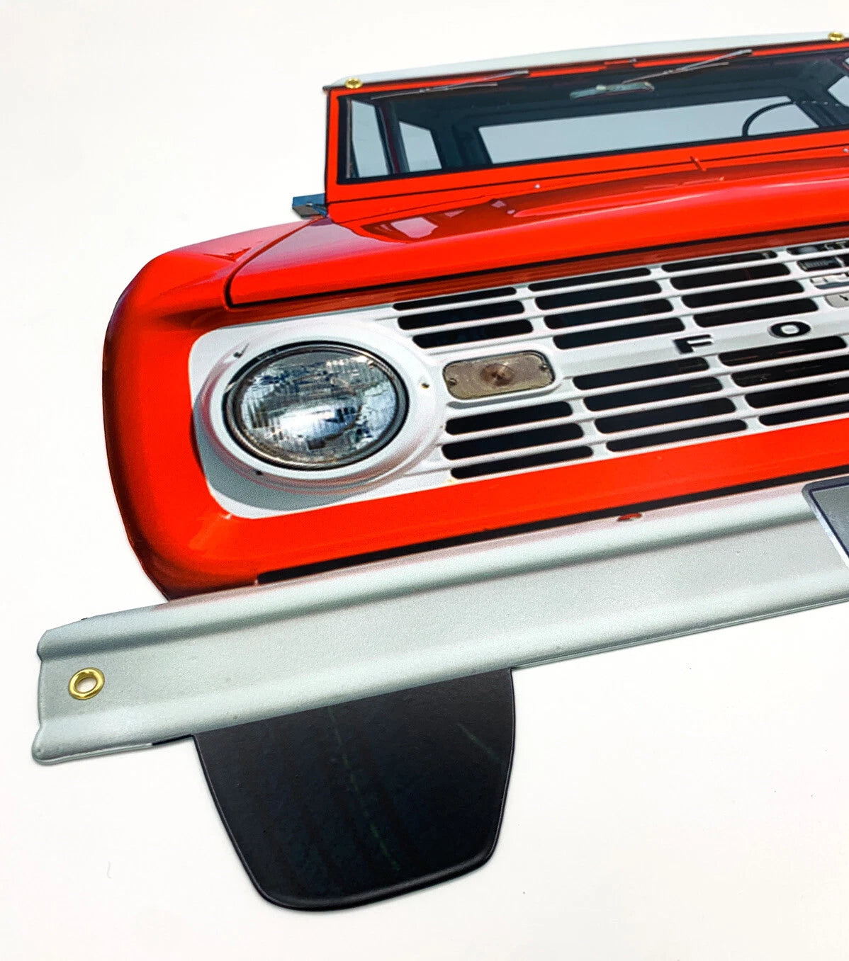 Front Bumper Metal Sign for Ford Bronco (1967–1967)