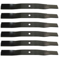 6X Mower Blades for Woods (Replaces 23825)
