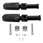 Rear Footpegs Footrest with Brackets for Harley Softail Low Rider (2018–2024)