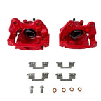 Pair Rear Red Calipers for Cadillac Escalade Chevrolet Silverado (2007-2020)