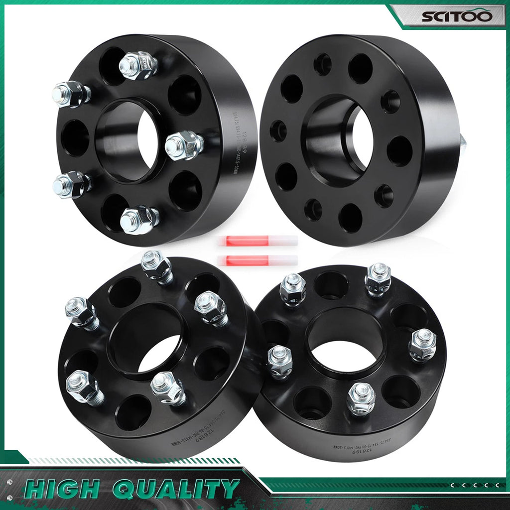 Set of 4 Wheel Spacers 2" 5x4.75 14x1.5 for Buick LaCrosse (2010–2016) Cadillac CTS (2008–2019)