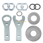 Set of 2 Axle Nut Wrench Tool & Washer Seal for Honda Rancher 420 (2007–2023)