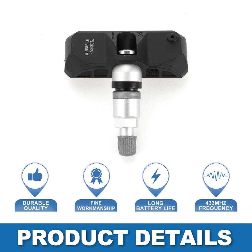 Tire Pressure Sensor 433MHz for Volkswagen Touareg (2004–2007) No.7L0907275