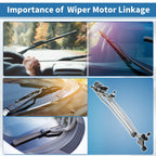 Windscreen Wiper Motor w/ Linkage No.28800-JD00 for Nissan Qashqai (2006–2013)