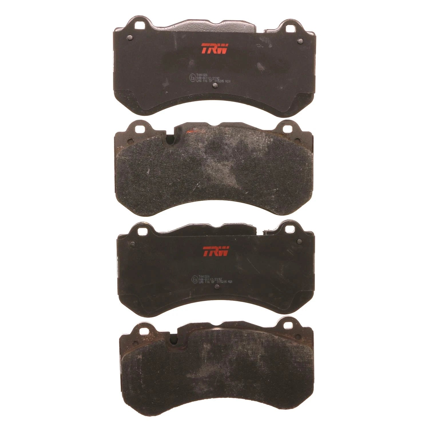 Set of 4 Disc Brake Pads for Mercedes-Benz CLS63 AMG (2007–2011)