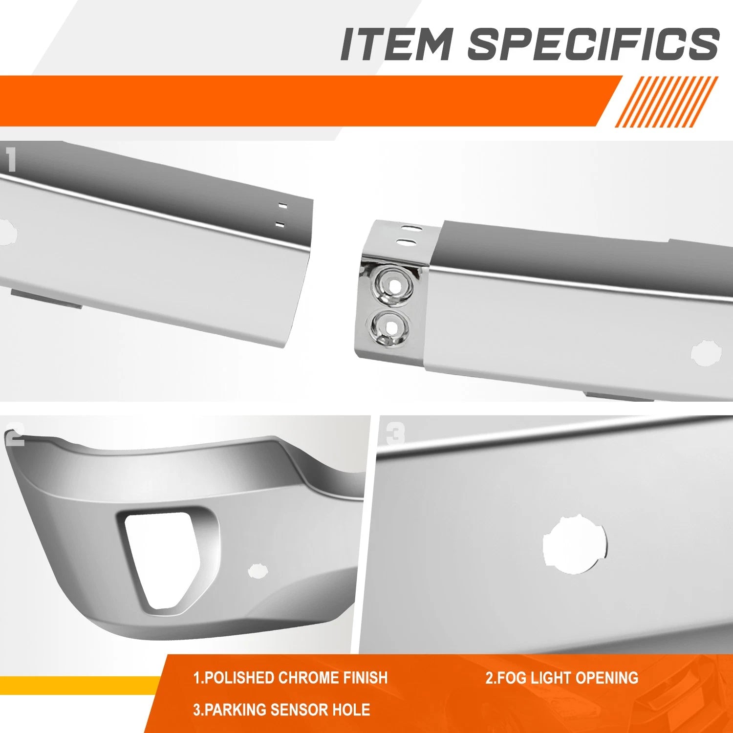 Projector Fog Lights for Buick Chevy GMC Cadillac (2003–2018)