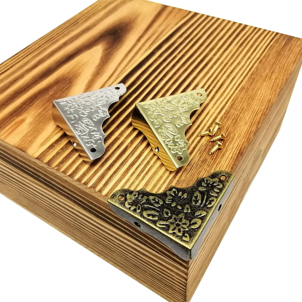 Set of 4 Decorative Corner Protectors for Wine Gift Box Picture Frame