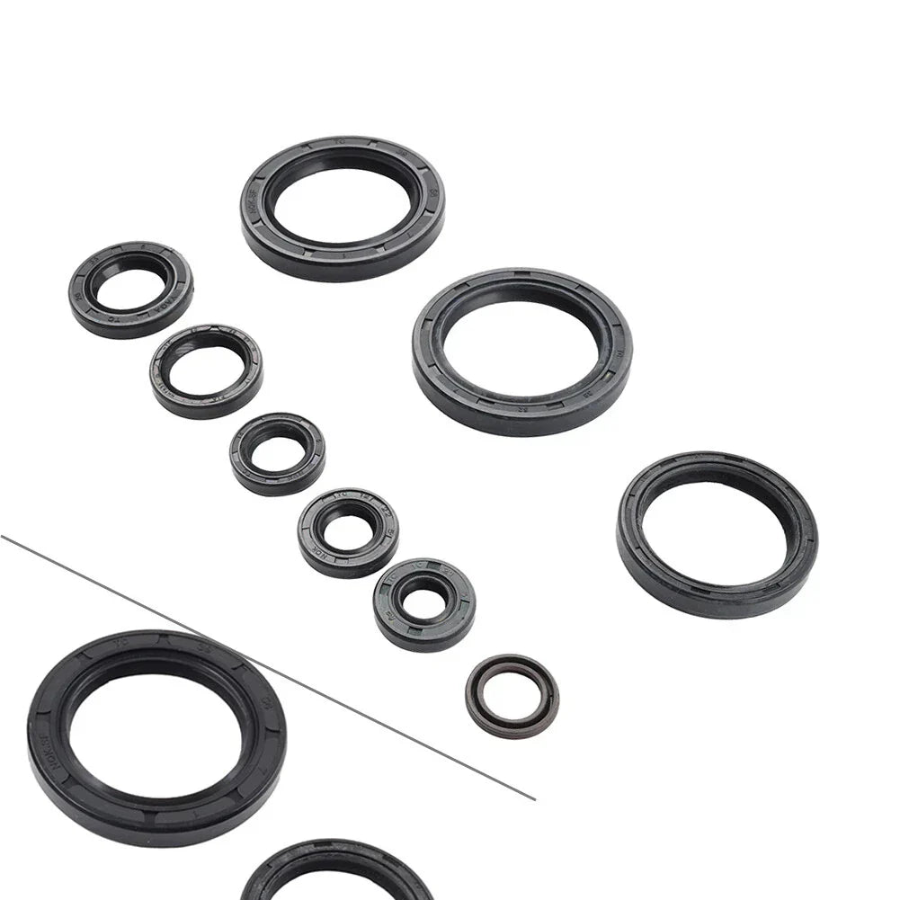 9 x Engine Oil Seal Kit for Honda CRF450X (2005-2009, 2012-2017)