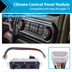 Climate Control Panel Module for Jeep Wrangler TJ (2005–2006) 55056558AA