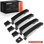 Set of 4 Exterior Door Handles for Nissan Rogue (2008–2013)