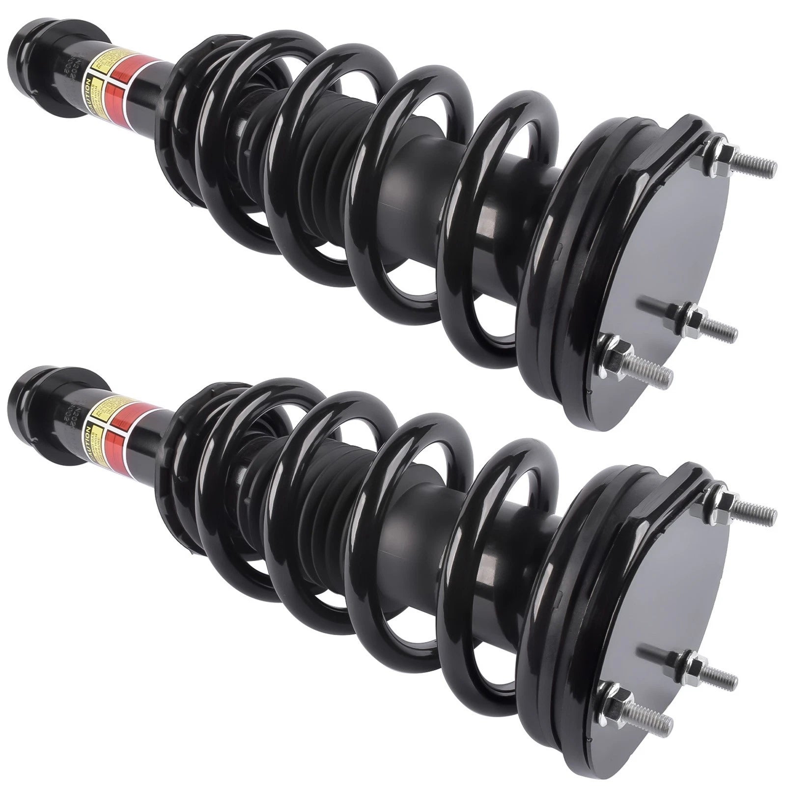 Pair Front Shock Strut Coil Spring Assembly for Tesla Model S P90D (2015–2019)