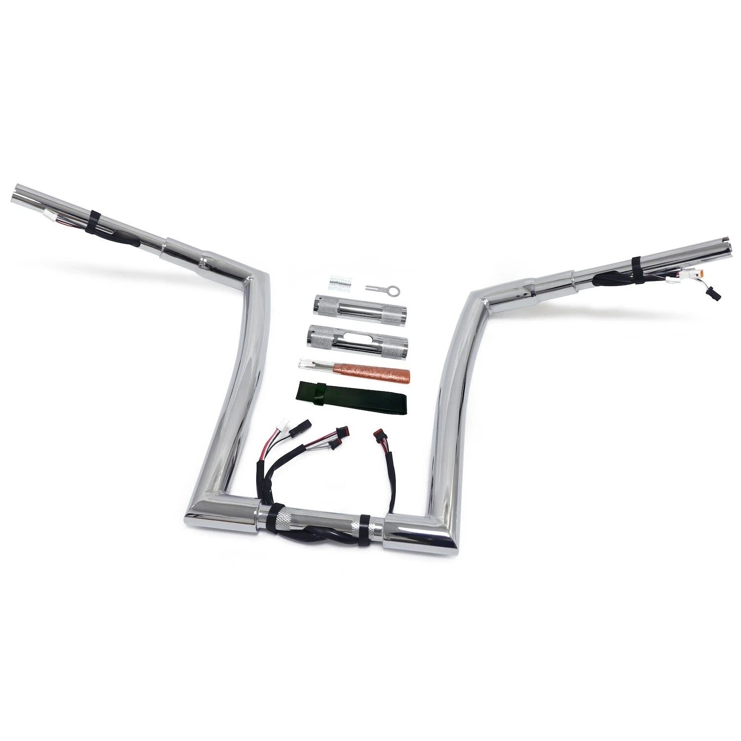 14" Prewired 1.5" 32mm Ape Hanger Handlebar for Harley Road King (2016–2023)