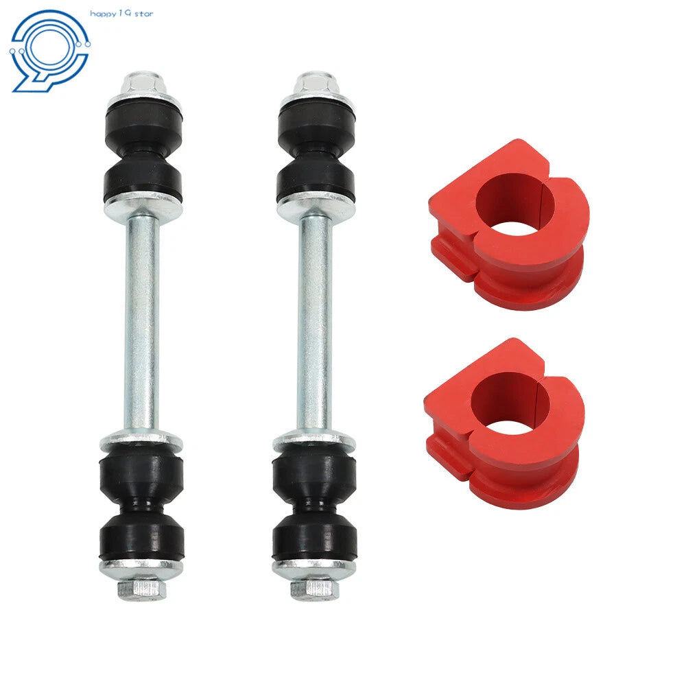 Set of 4 Front Sway Bar End Links for Chevy GMC