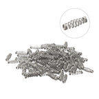 100Pcs Fish Hook Spring Bait Feeder Trap Accessories for Fishing Tackle