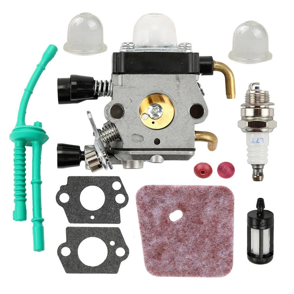 Carburetor Kit for Stihl FS38 FS45 FS46 FS55 FC55 FS55RC KM55 HL45 (N/A)