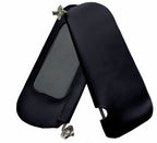 Sunvisors Cover Skin for Ford Mustang (1987–1993) Black PVC Leather