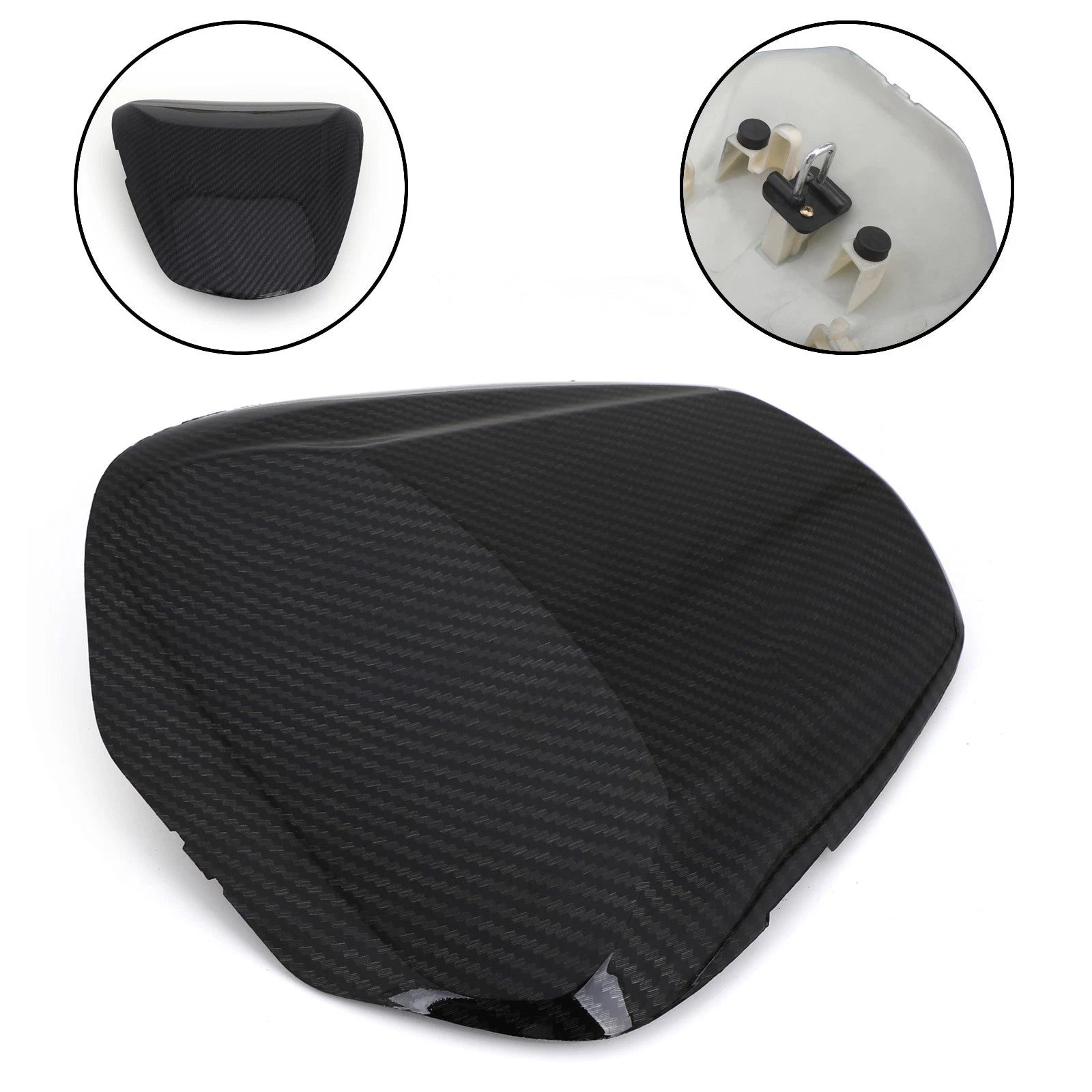 ABS Rear Seat Cover Cowl Fairing for Suzuki GSXS1000 GSXS1000F (2015–2020) Carbon