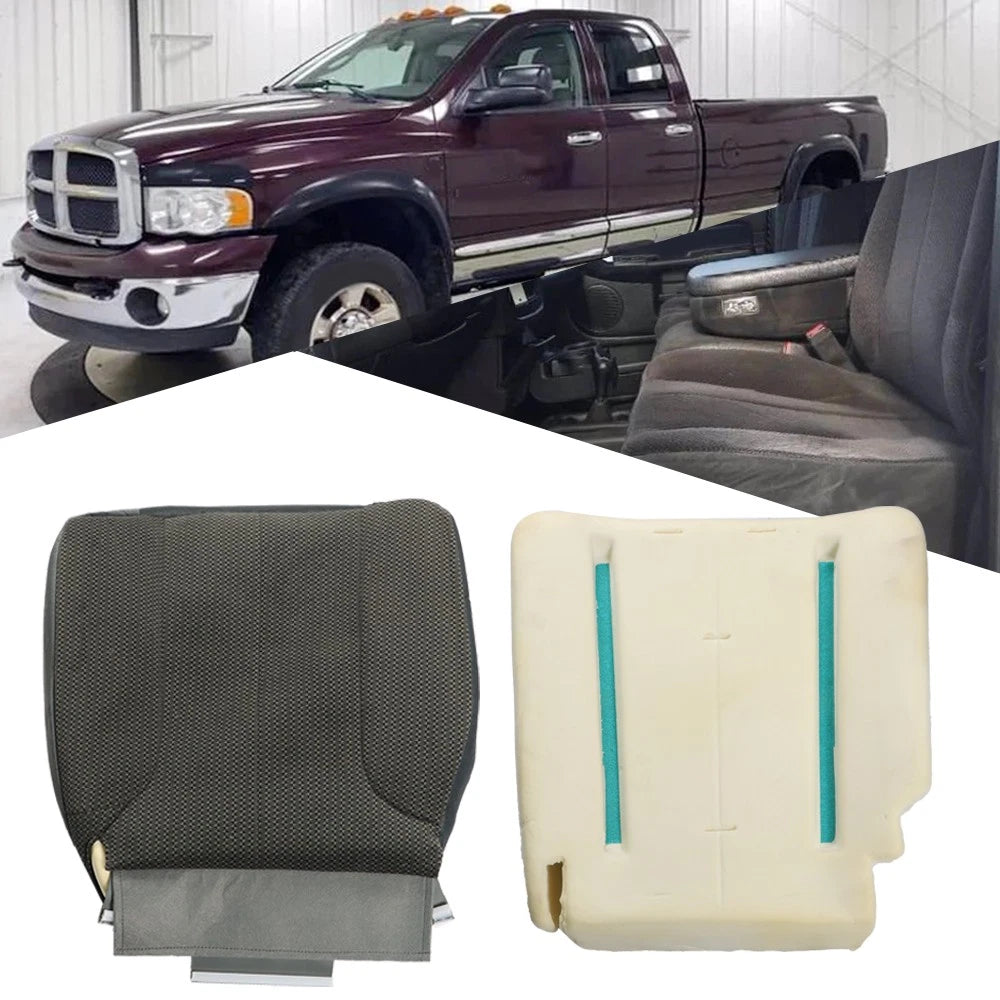 Driver Side Seat Cover with Foam Cushion for Dodge Ram 1500 2500 (2002-2005)