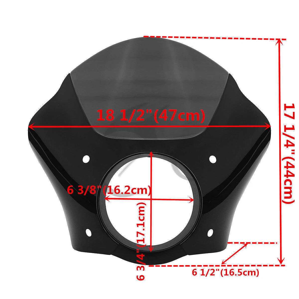 Headlight Fairing Windscreen for Harley Sportster XL 1200 883 (1988–2022)