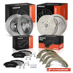 Brake Rotor Pads & Drum Shoe for Toyota Sienna (2004-2006)